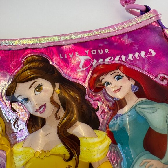 DISNEY PRINCESS BEADED SHOULDER BAG PURSE - Picture 3 of 6